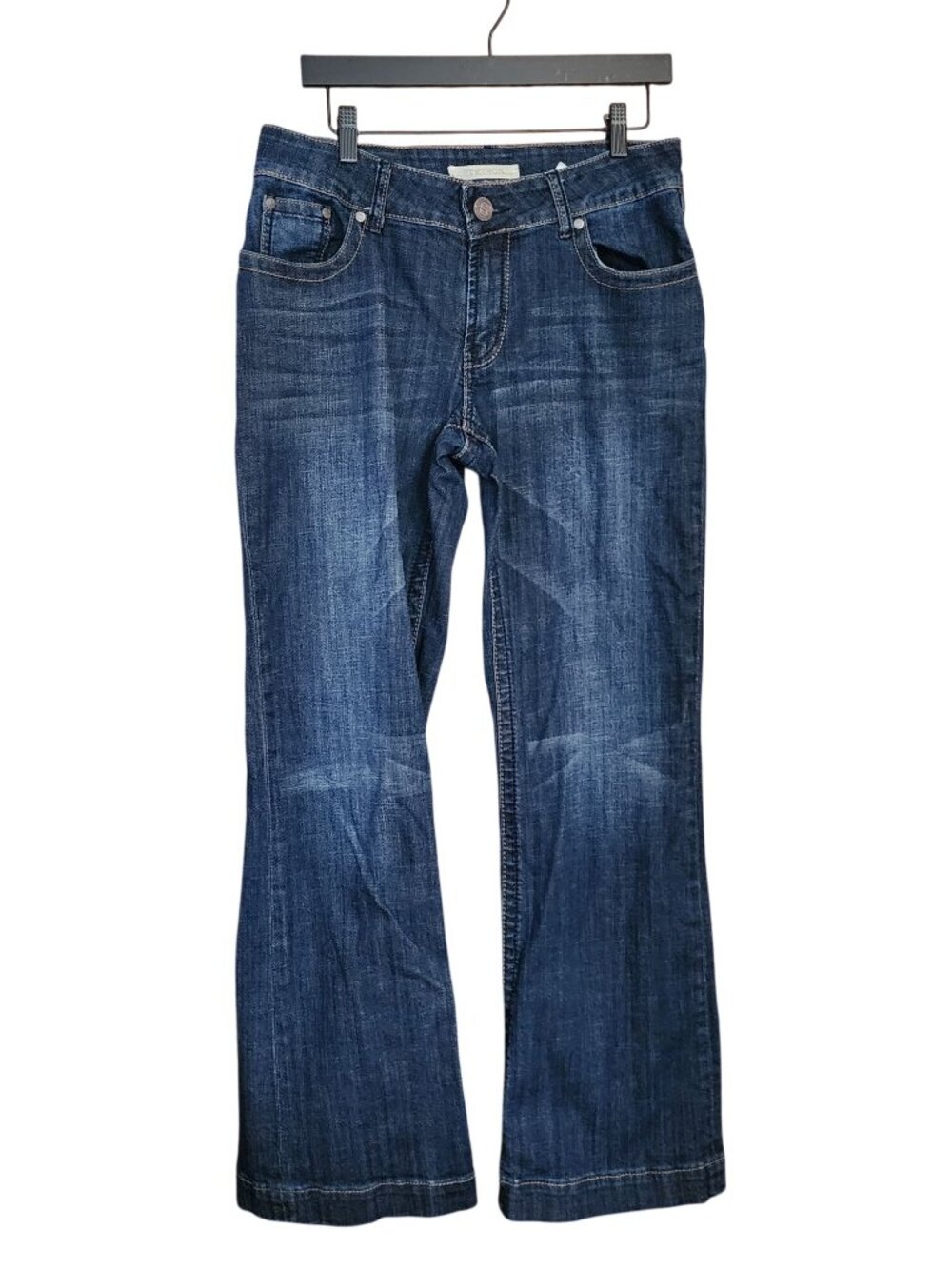 Stetson Boot Cut Wide Hem Denim Jeans Womens Size 12